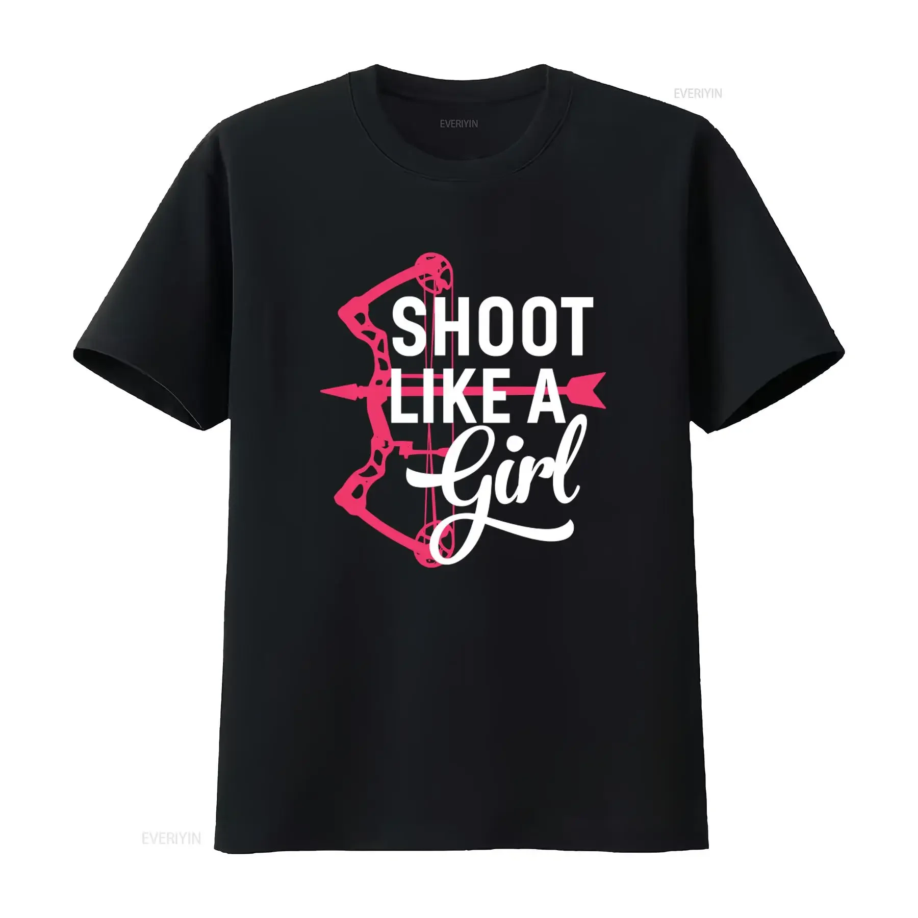 Girl Archery Bow Arrow Cute T Shirt Long Sleeve Apparel Shoot Like A  vintage Washed Breathable Versatile designer clothes