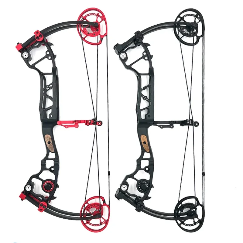 OEM/ ODM Dual-Purpose Compound Bow Hunting Catapult Bow for Steel Ball and Arrow Gordon Limbs Short-Axis Compound Barebow