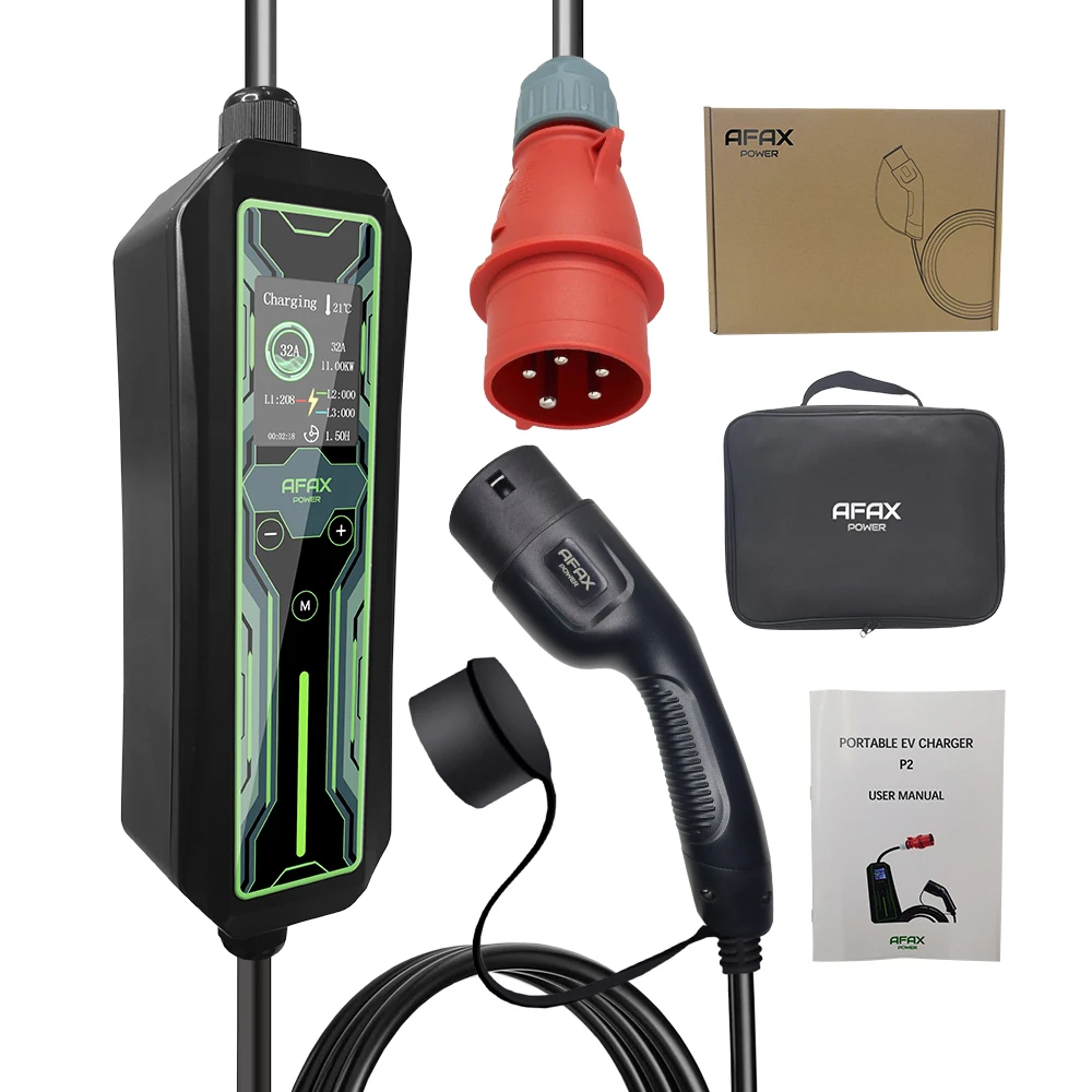 Hot Sale 7KW Portable EV charging type1 Variable Power Wall-mounted AC Wallbox