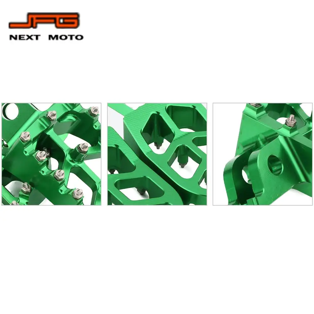 Foot Rests Footrest footpegs Pegs Pedals For Honda CR125 250 CRF150R 250R 250X CRF300L/RALLY KX250 450 KX250F 450F KX250X 450X