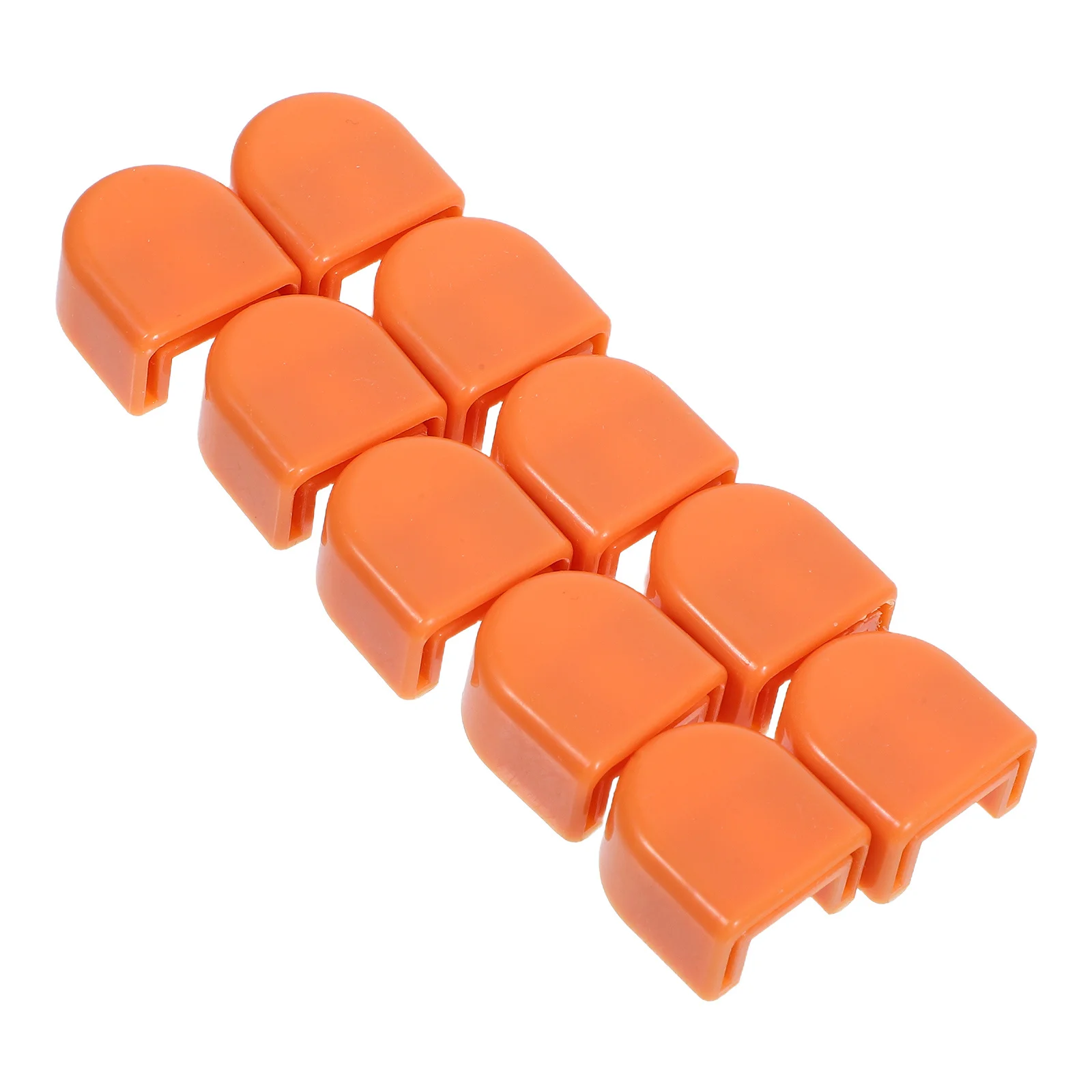 10pcs Hanger Shoulder Tip Covers Plastic Protectors End Caps For Clothes Anti-Slip Replacement Suit Dress Garment Labor