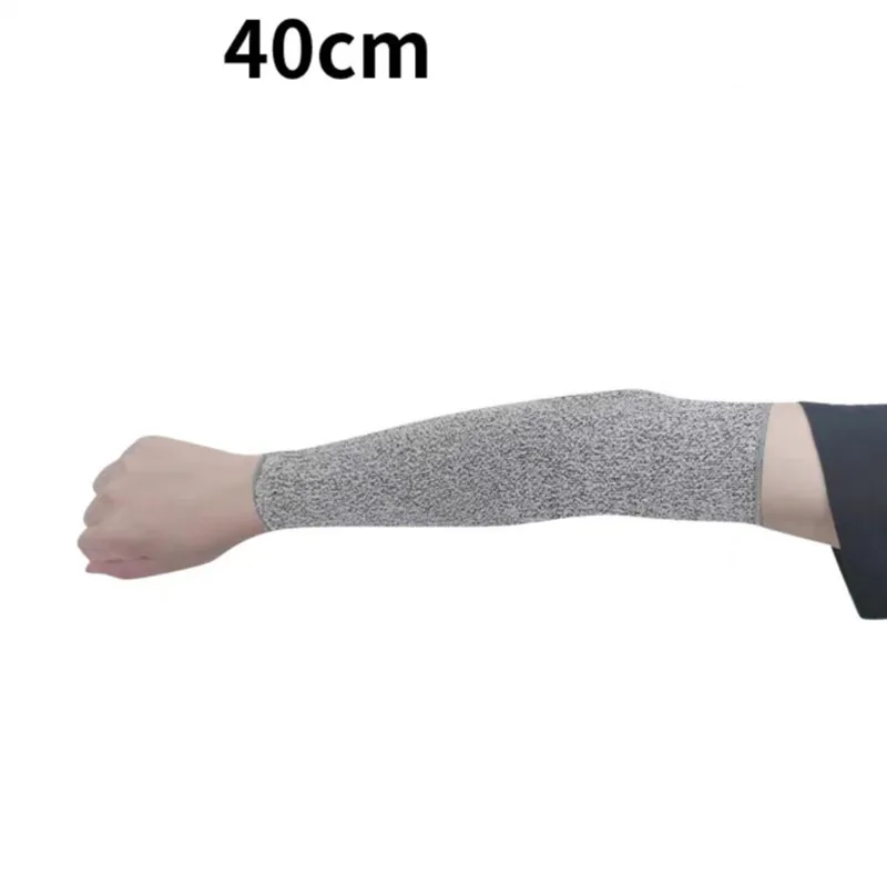 1/2 Stück Level 5 HPPE Schnittfester, durchstichfester Arbeitsschutz-Armmanschettenschutz Schnittfester Armmanschettenüberzug ED-Versand