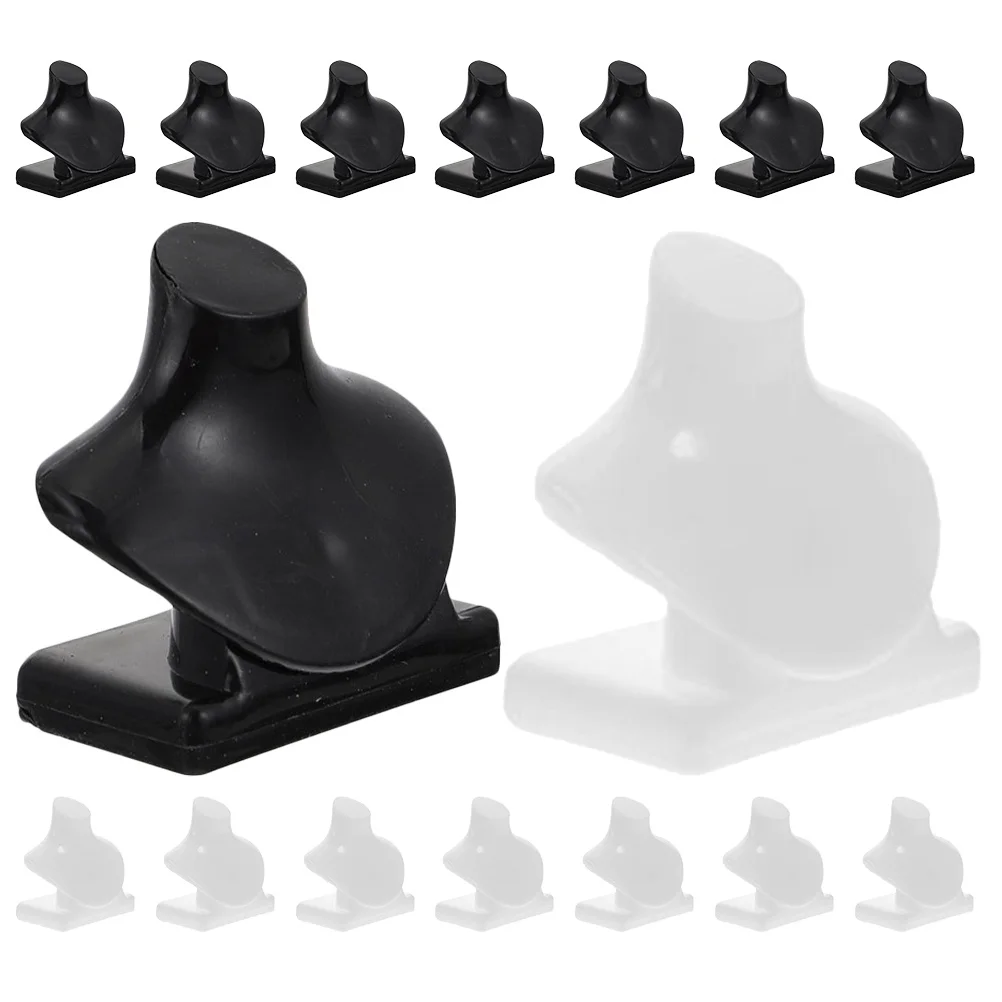 

40Pcs Small Jewelry Rack for Dollhouse Mini Display Shelf Organizational Holder for Necklaces Bracelets Decorative Mini Prop