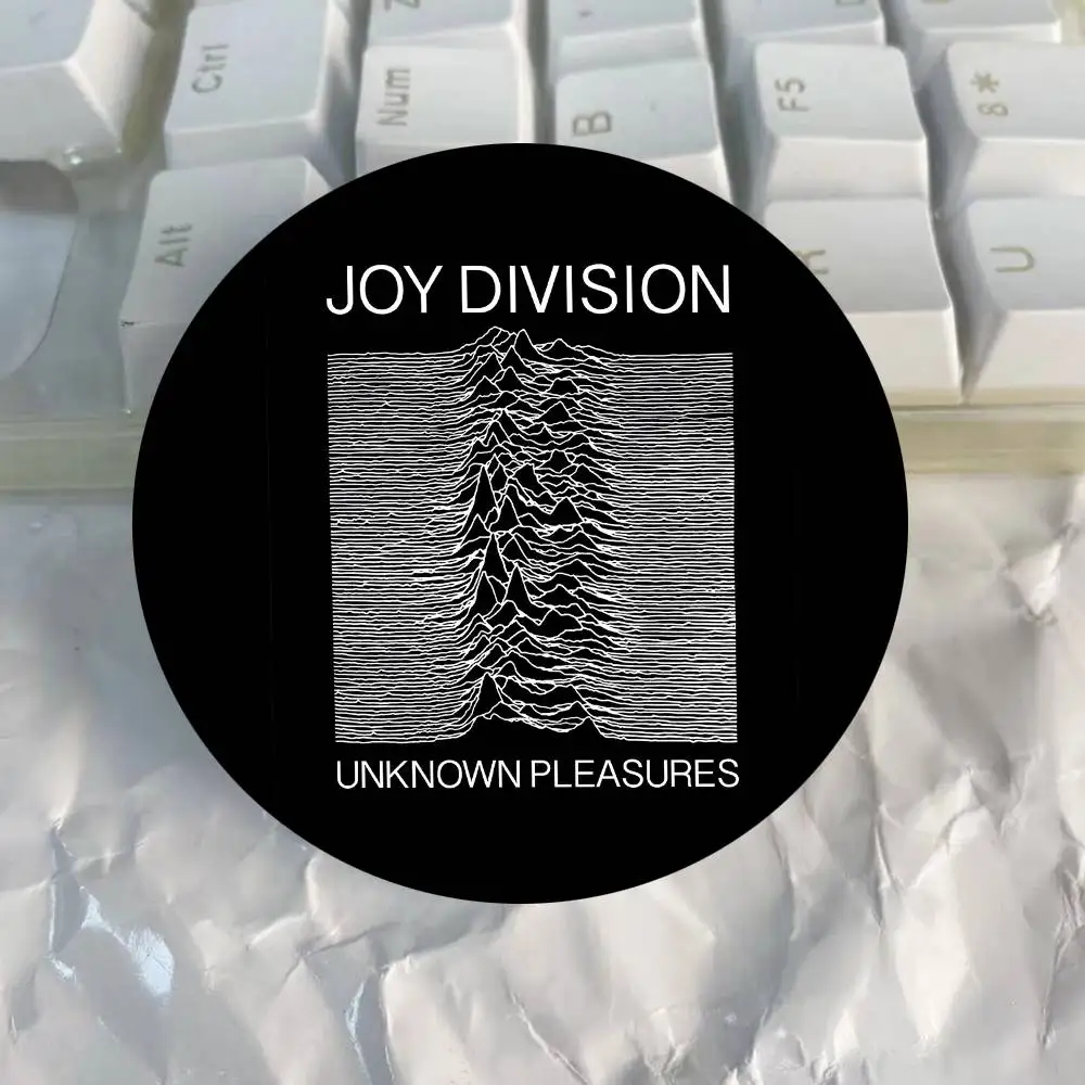 Band Joy Division Unknown Pleasures Album Badges Round Badge Tinplate Coin Brooch Clothing Backpack Accessories Lapel Pin