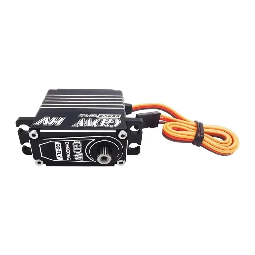 GDW Servo DS830MG 35KG haute couple coque entièrement métallique engrenage en acier numérique HV moteur sans noyau pour voiture RC aile fixe Turbojet UAV Robot