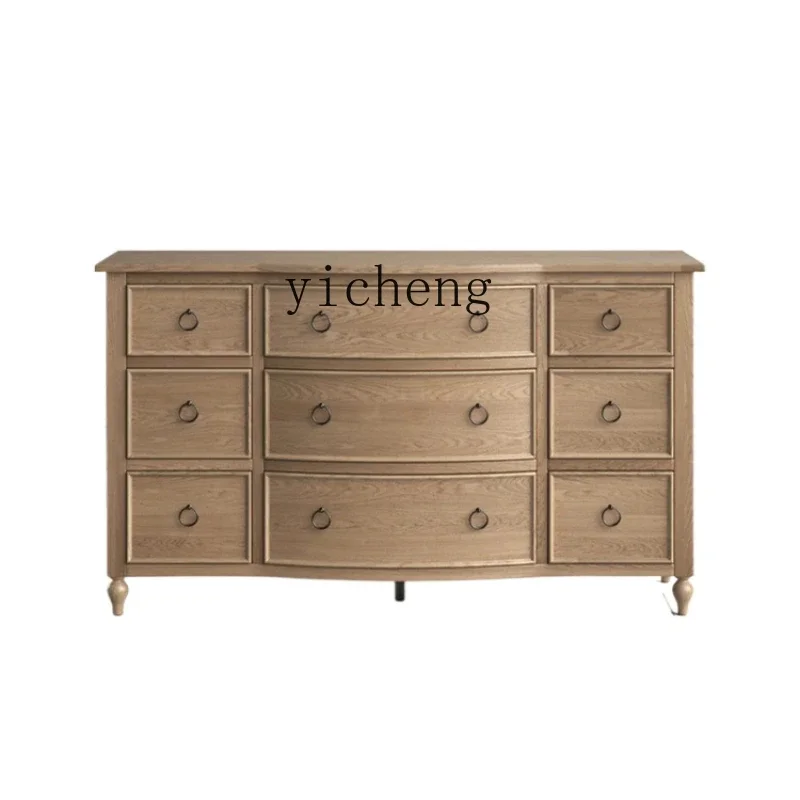 

ZZ ZK Solid Wood Storage Chest of Drawers Restaurant Home Entrance Cabinet Storage Decoration Cabinet