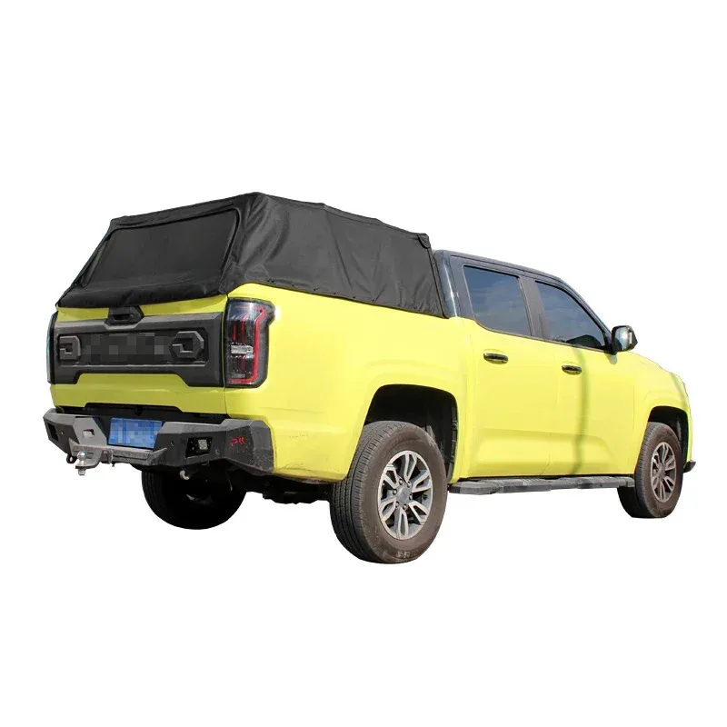 

Modification New val Pickup Truck Soft Truck Bed Cap Use for Ranger Hilux Navara D-Max Frontier F150