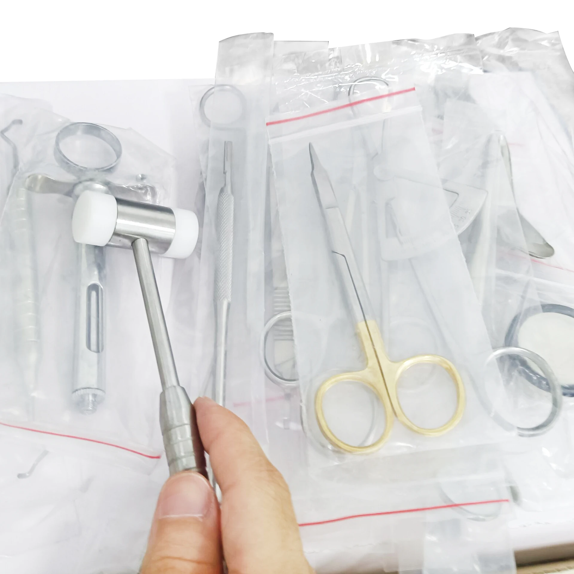 26 Pcs/set Dental Implant Tools Basic Instrument Set Dental Implant Surgery Kit Dentist Surgical Tool