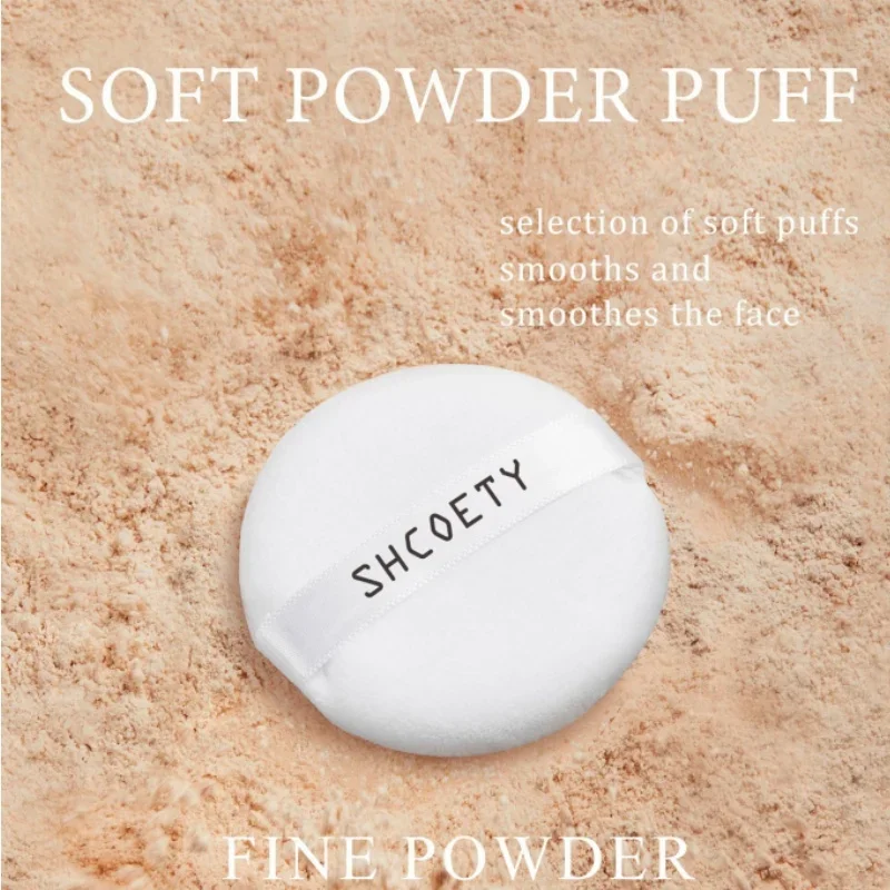 Poudre pressée mate pour le visage, contrôle de l'huile 24 heures, fond de teint en poudre à réglage naturel, couverture complète, maquillage imperméable et durable