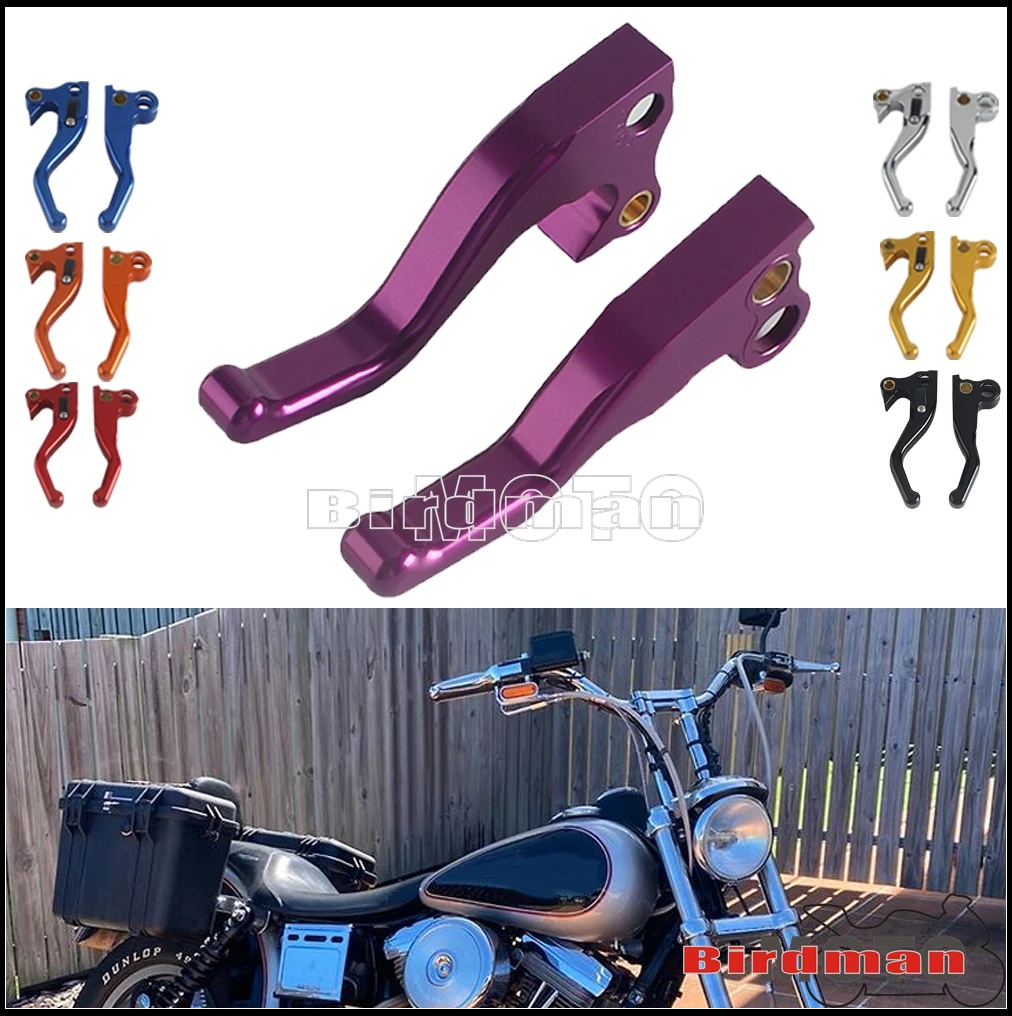 

Motorcycle Brake Clutch Lever Left Right Handle Lever Set For Harley Electra Glide Classic Police Special Standard Ultra Classic