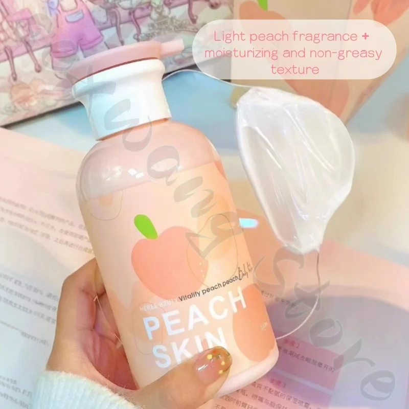 Yuanqi Taotao Moisturizing Body Milk is refreshing and non-greasy to improve rough skin, dehydration and pigmentation 330ml