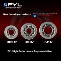 PYL SI Semi-ceramic Bearing Baitcast Fishing Reels Refitted Ceramic Bearing for Long-distance Seawater Protection.