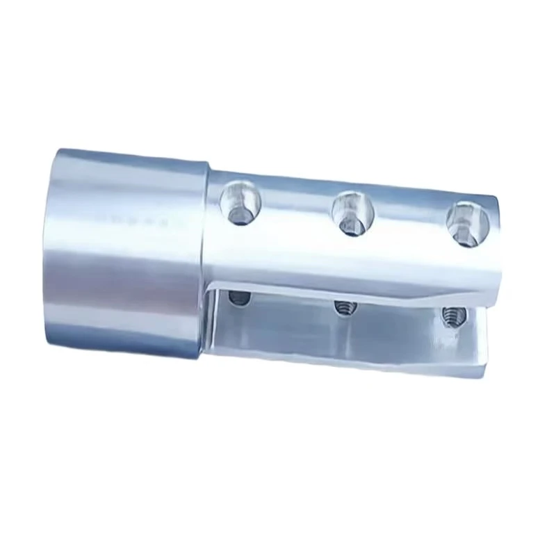 CNC machined blue anodized aluminum alloy precision special-shaped mechanical frame parts