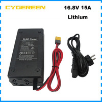 16.8V 15A Li-ion Battery Fast Charger 14.4V 14.8V 15A XT60 XT90 Connector 4S 18650 Lithium Electric Tool RV Bateria Charger 220V