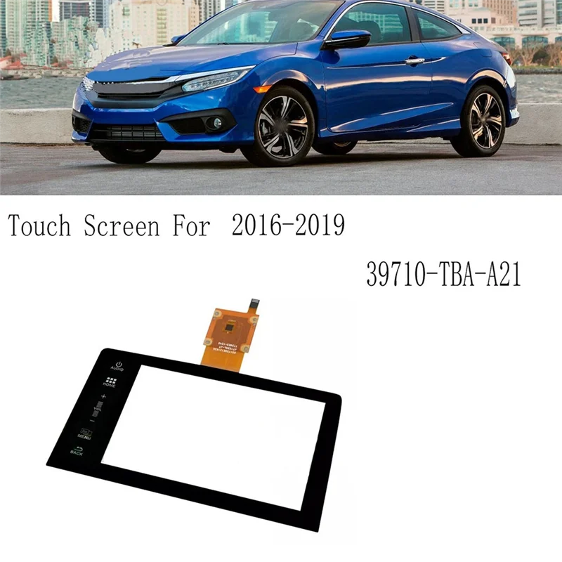 

L10A для Honda 10th Civic 2016-2019 навигационный радиоприемник с сенсорным экраном 39710-TBA-A21 дисплей