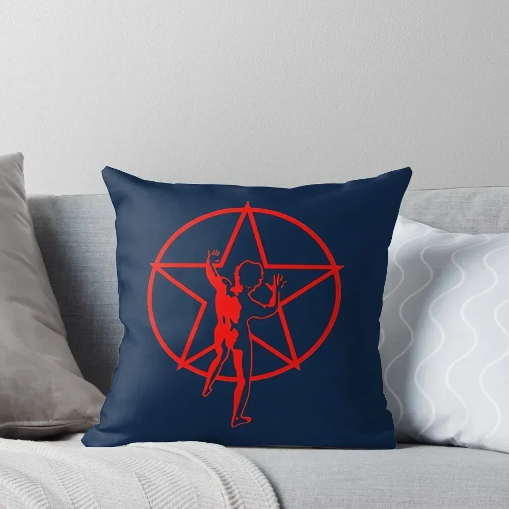 red starman logo Throw Pillow Cushions For Sofa Pillowcase luxury home accessories Cushions Home Decor pillow