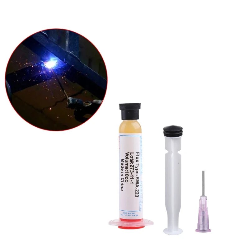 10cc Lead-free Solder RMA-223 for Chips Computer Phone LED for BGA PGA Repair Tool Scaling Powder DIY Dropshipping