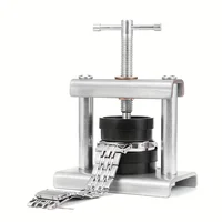 Herramientas de reparación de relojes, juego de prensatelas de cubierta trasera profesional, herramientas de mantenimiento de relojero de Metal para cubierta de cierre, 12 Uds./18 Uds.