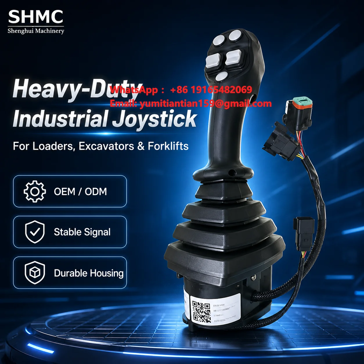 Original Factory LIUGONG Engineering Machinery Accessories Hand Grip Loaders Industrial Control Joystick Handle for Cranes