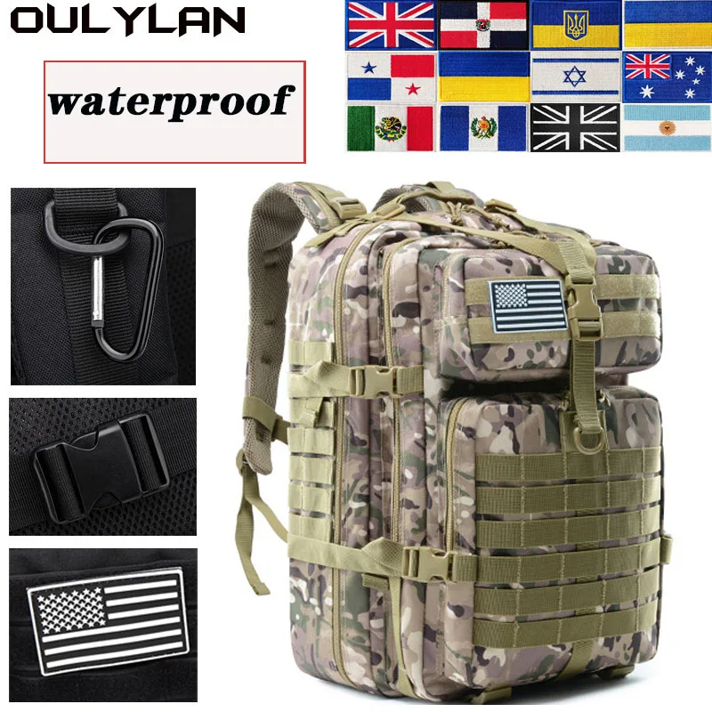 30L/50L 3P Backpack Tactical Men Sports Travel Backpack Camping Camouflage  Rucksack Military Hiking Bag Hunting Equipment Pack - AliExpress 18