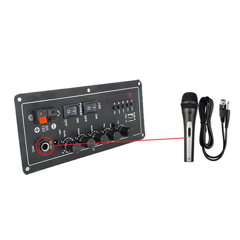 

N93R Amplifier Board Karaoke Power Amplifier Board Car Amplifier Board Bluetooth Audio Amplifier Board