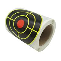 100 Pieces Splatter Targets Reactive Target Self Adhesive Shooting Target