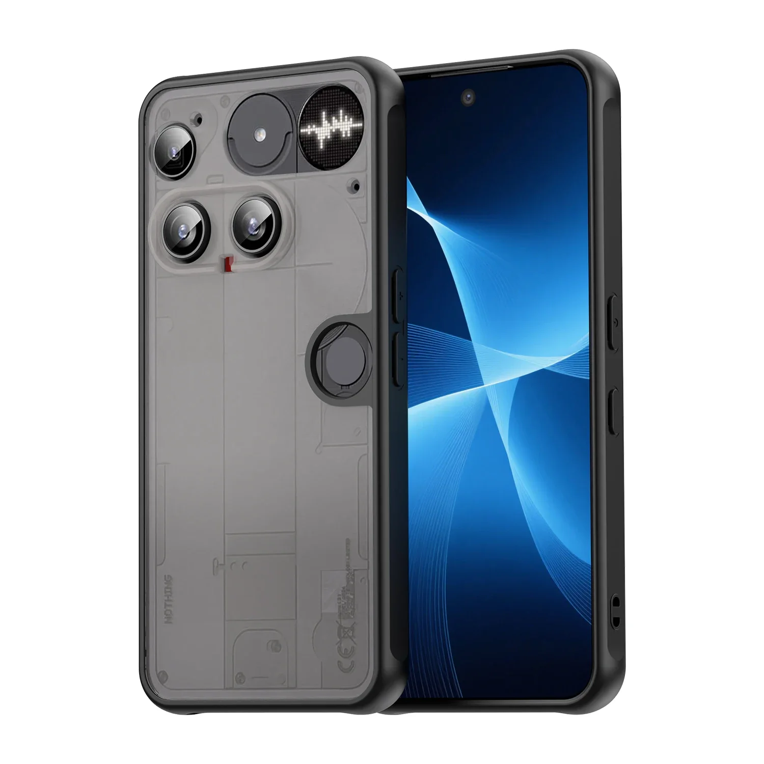 حافظة كوكيه رفيعة ورقيقة ومجهزة لهاتف لا شيء هاتف 3 5G 3A Pro Phone3 مقاومة للصدمات #1