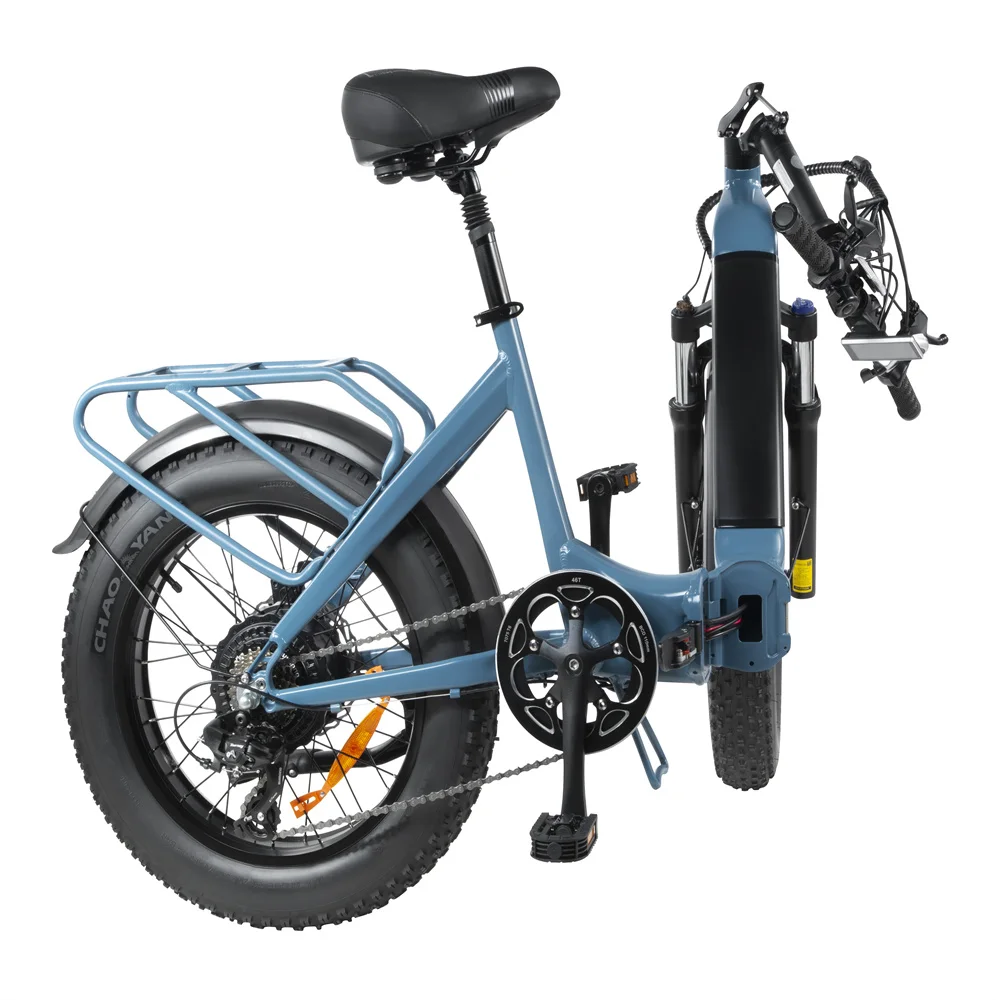 Прямая поставка, EU UK US DYU FF500 ebike 48V 14ah 500W 24-дюймовый Электрический горный велосипед с толстыми шинами и ЖК-экраном