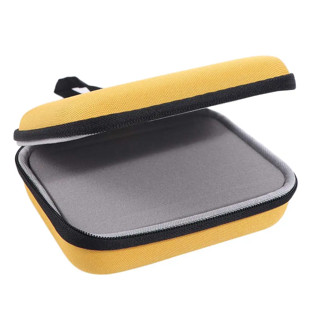 Waterproof Guitar Pick Holder Large Capacity Organizer Pouch Pick Case Box Black Yellow Compact Pick Storage Box