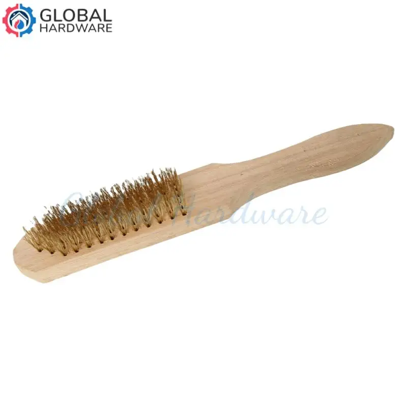 

1PCS Steel Wire Brush Barbecue Cleaning Stainless Steel Wire Iron Brush Small Steel Copper Brush Derusting Brushsteel Wire Brush