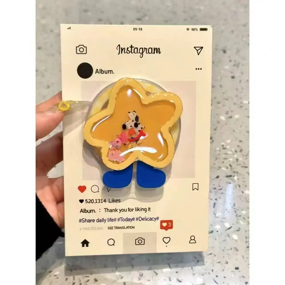 

Корейский мультфильм качалка для мобильного телефона, магнитный кронштейн, аксессуары, ручка Bemgyu, удлиненное кольцо, ручка для пальцев для мальчиков и девочек