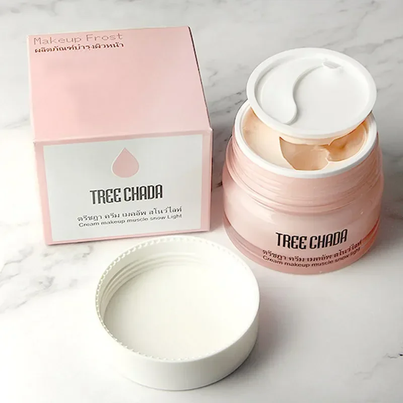 

Treechada Plain Cream and Concealer, Lazy Cream, TR Apricot Powder, Snow Skin Nude Makeup Base Cream