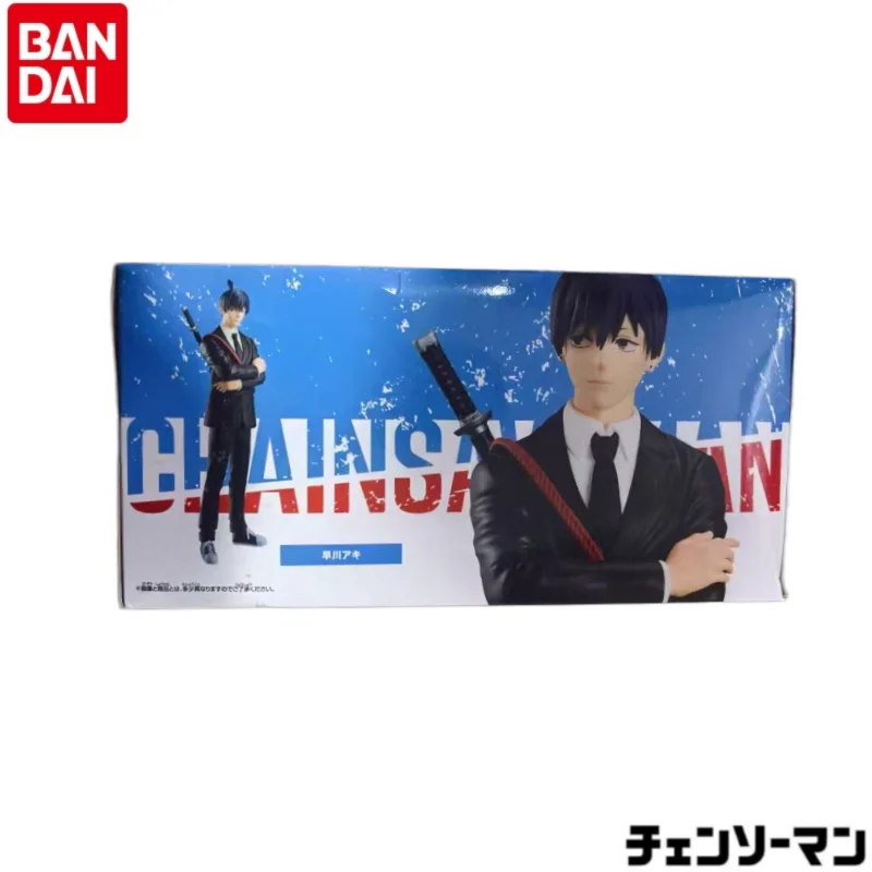 

In Stock Original Bandai Banpresto Chainsaw Man Hayakawa Aki Holiday Gifts 100% Genuine Figurine Model Statue Ornaments