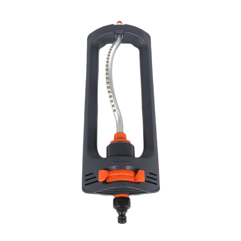 Watering Sprinklers with 1/2in Connector Automatic Oscillating Sprinkler 19 Hole Nozzles for Cooling Lawn/Agriculture Irrigation