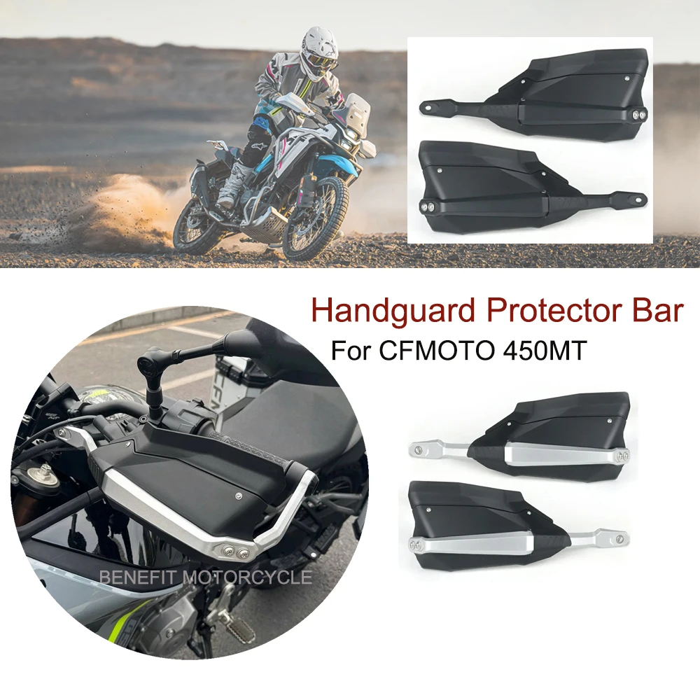 

For CFMOTO 450MT 450 MT MT450 CF450MT Handlebar Handguard Protector Brush Bar kit Motorcycle Hand Guard Wind Deflector
