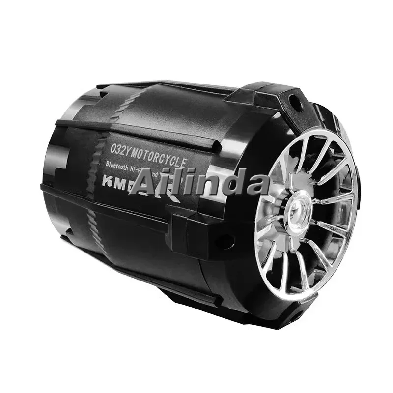 Motorcycle Bluetooth waterproof speaker, subwoofer, large volume electric battery modified 12V high-quality speaker audio