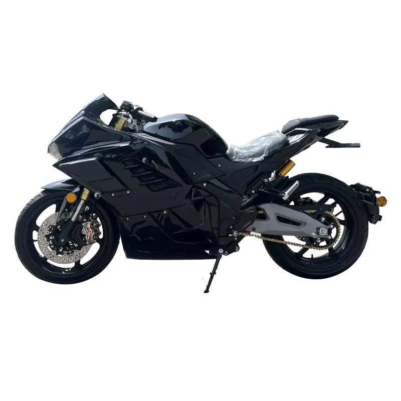 

2025 Newest CE Certified 5000W Electric Mid Chain Motorcycle: High-Speed Racing Model For Adults