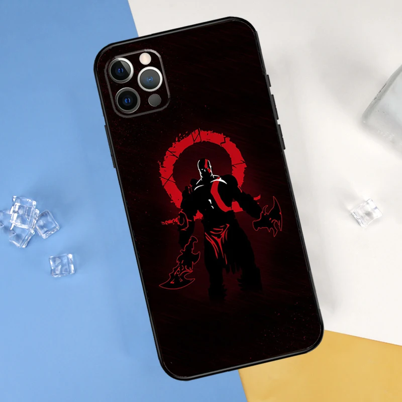 God of War Phone Case For iPhone 16 15 11 12 13 14 Pro Max Mini Cover For iPhone 16 15 X XS Max XR Plus Coque