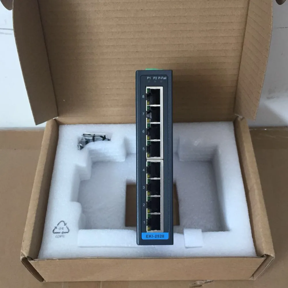 

For ADVANTECH EKI-2528 EKI-2528-BE 8-Port Industrial Ethernet Switch
