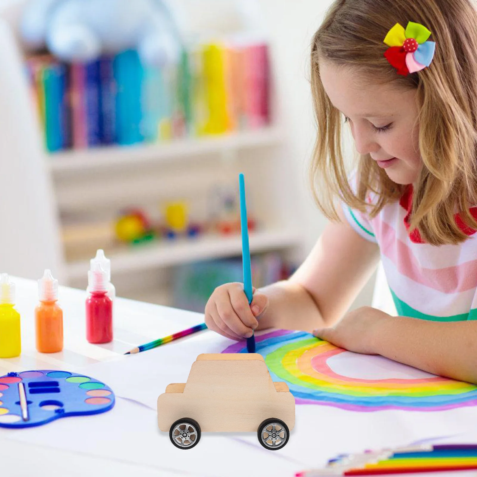 Vaguelly 2 stuks houten geldbesparende pot bamboe bank voor kinderen spaarpot witte embryo accessoires