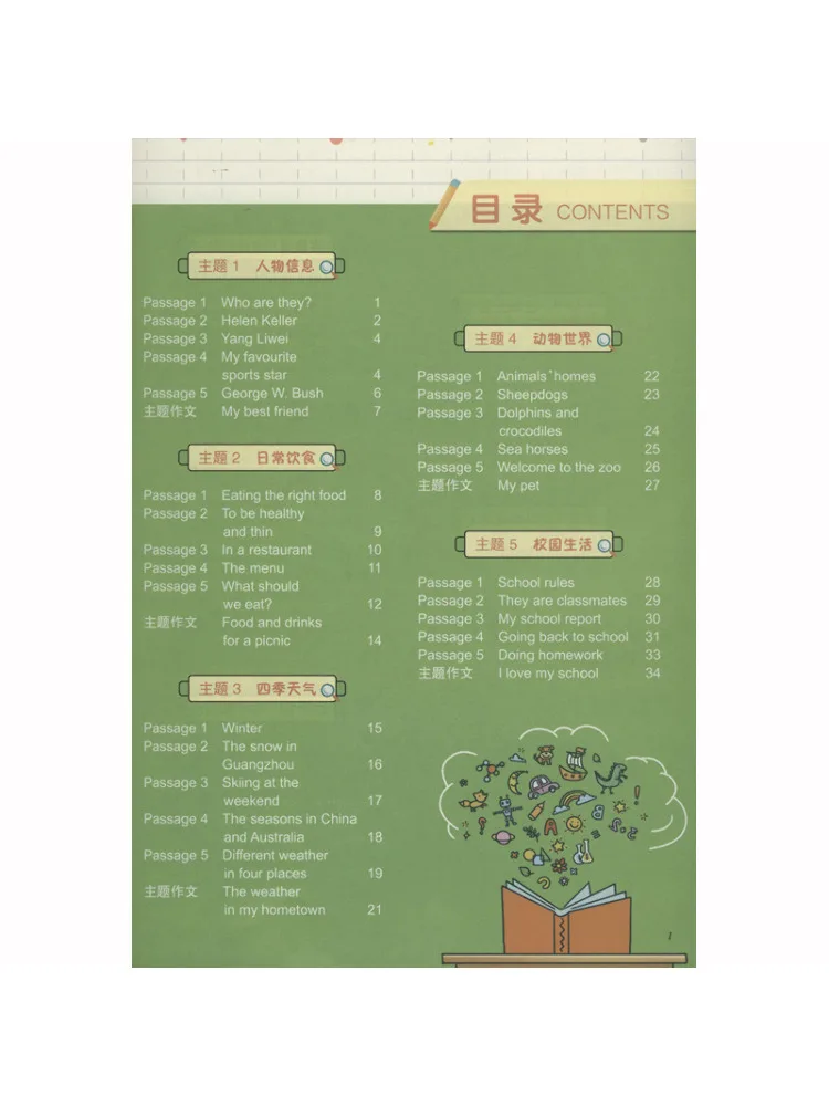 Book-Winshare Elementary English Theme Reading Comprehension Grade 5