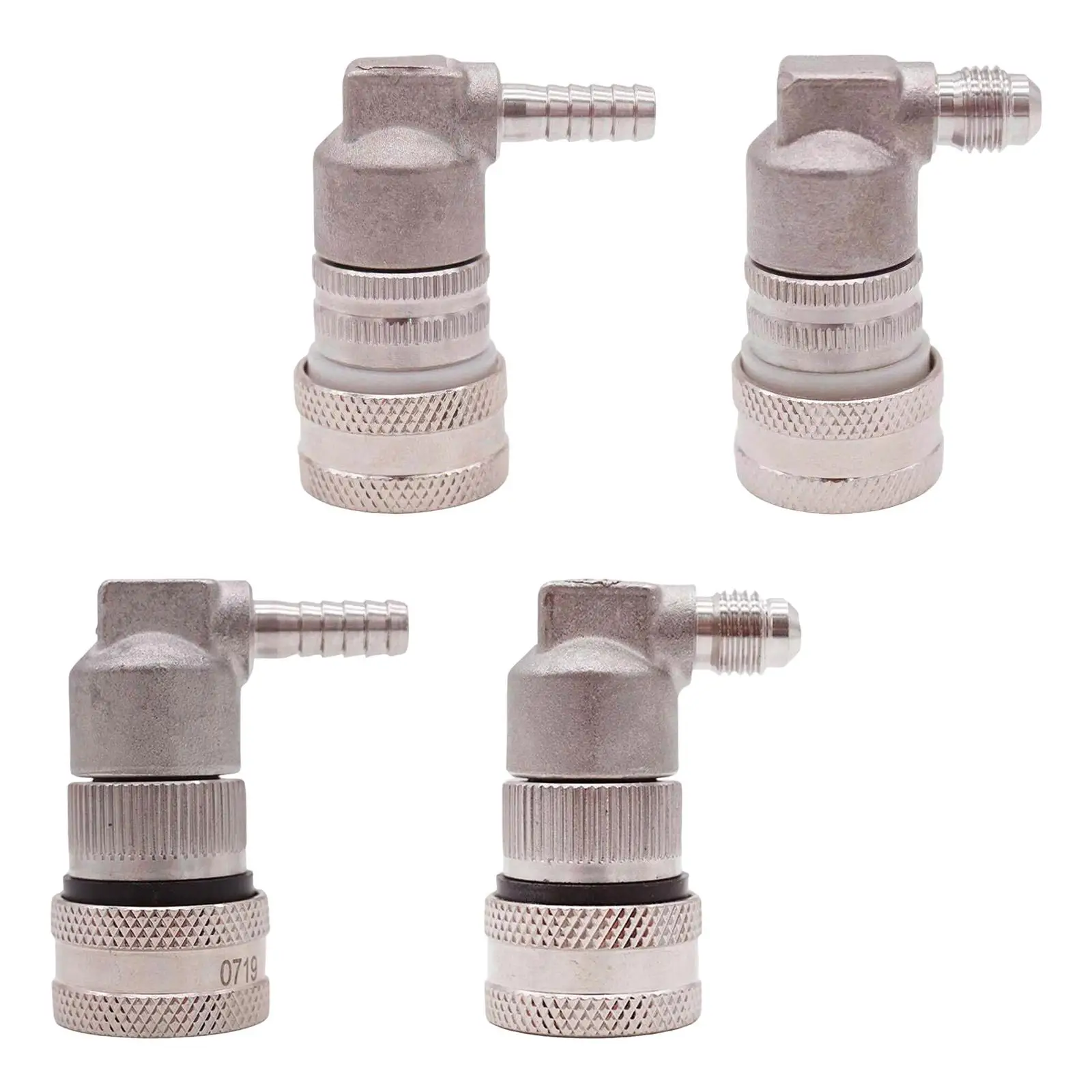 Keg Disconnect Quick Kegs Fitting Leakproof Stainless Steel Replacement Corny Keg Fitting for Brewer Professional