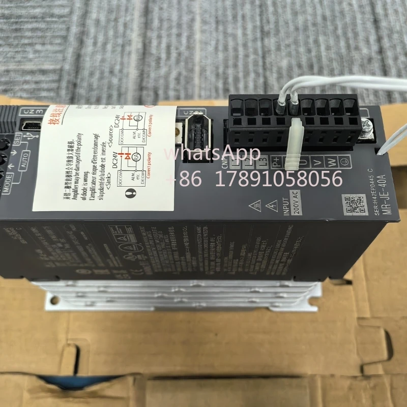 

MR-JE-40A Servo Drive NEW In Box In Stock MRJE40A Warranty 1 Year