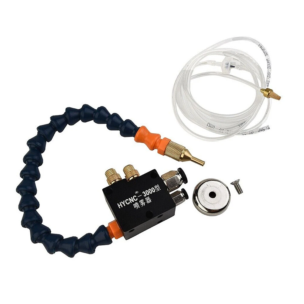 

For CNC Lathe Metal Milling Machine Mist Coolant Lubrication Spray Unit Atomized Cooling Lubricating Spray