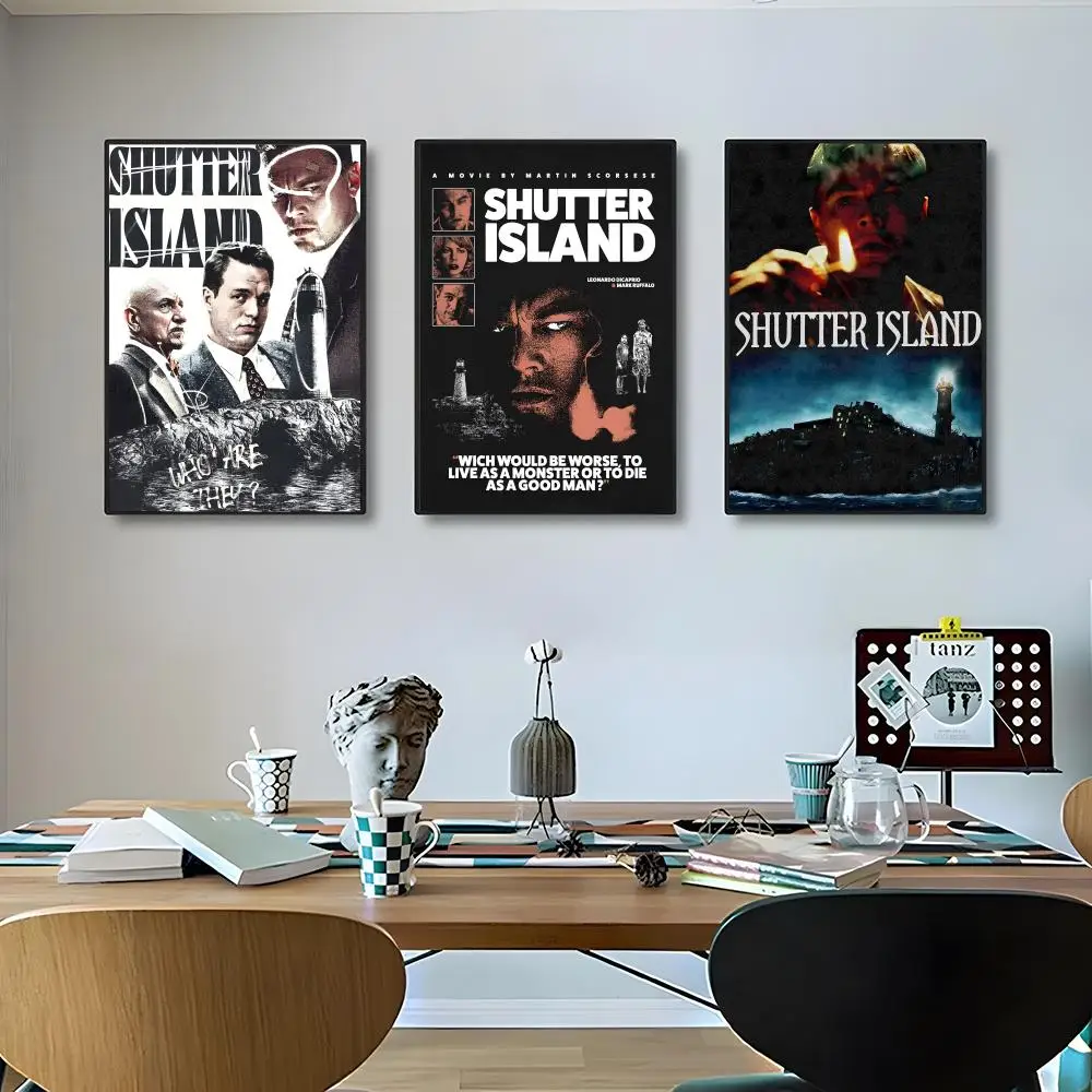 S-Shutter Island Poster Classic poster and wall art prints are suitable for living rooms, bedrooms,and home