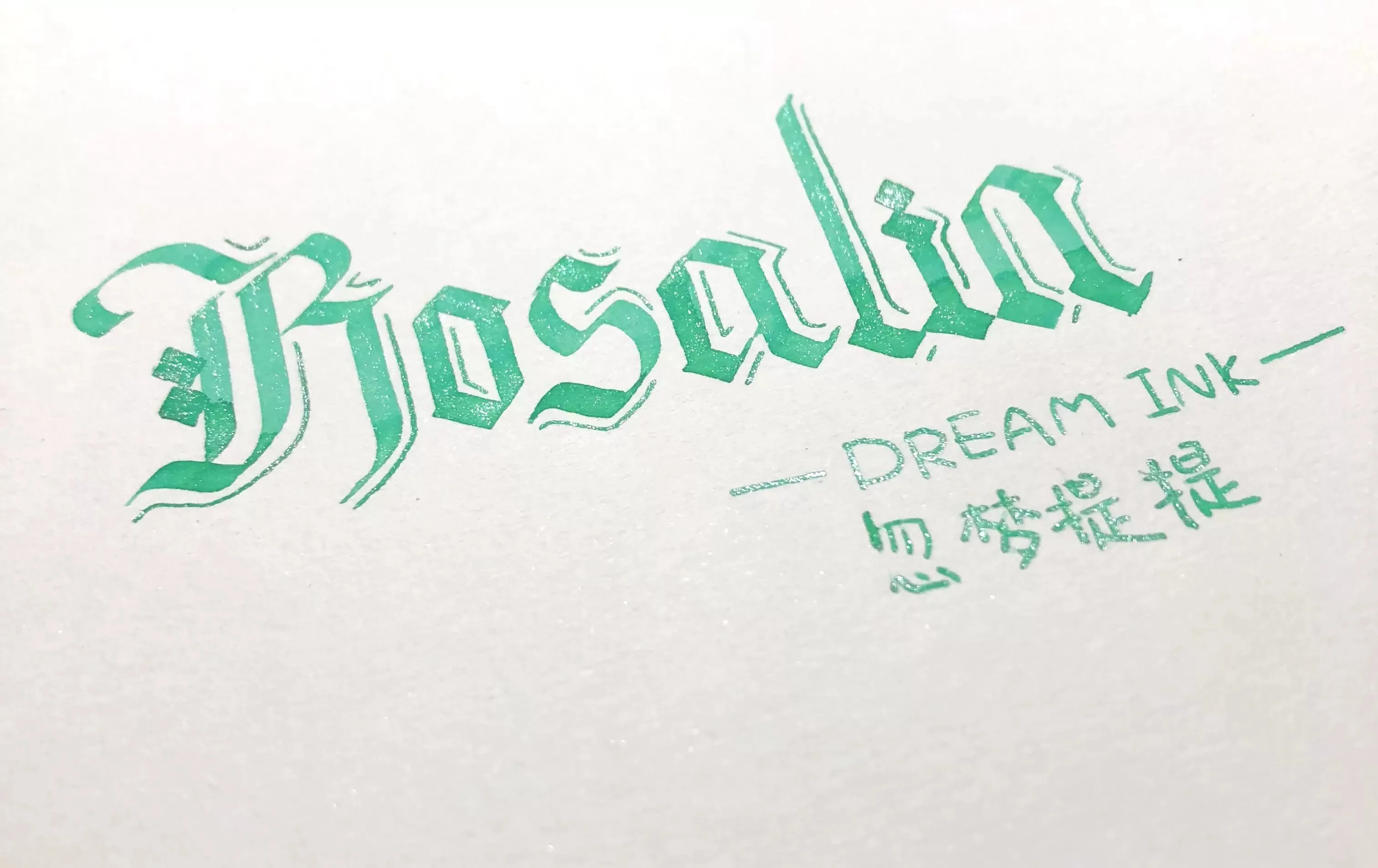 DREAMINK Qingya Bailu Color Sheen Fountain Pen Ink 5/20ml Shimmer Calligraphy Drawing Ink Office School Supplies Stationery