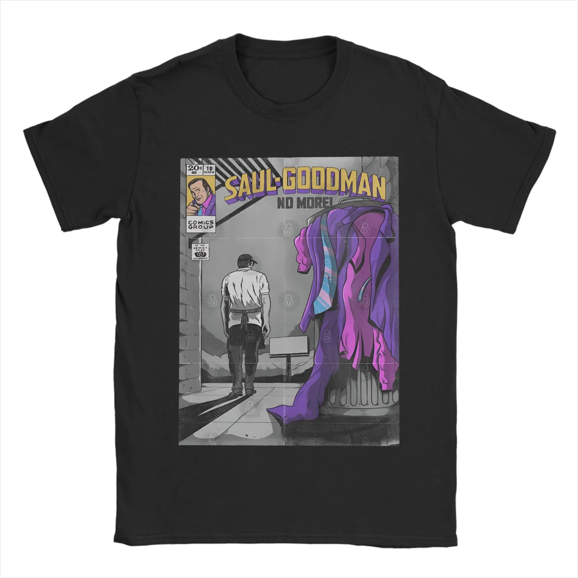 

Saul Goodman T Shirt Summer Trending T-Shirts Men's 100% Cotton O-Neck Oversize Clothes Short Sleeve Awesome Tops