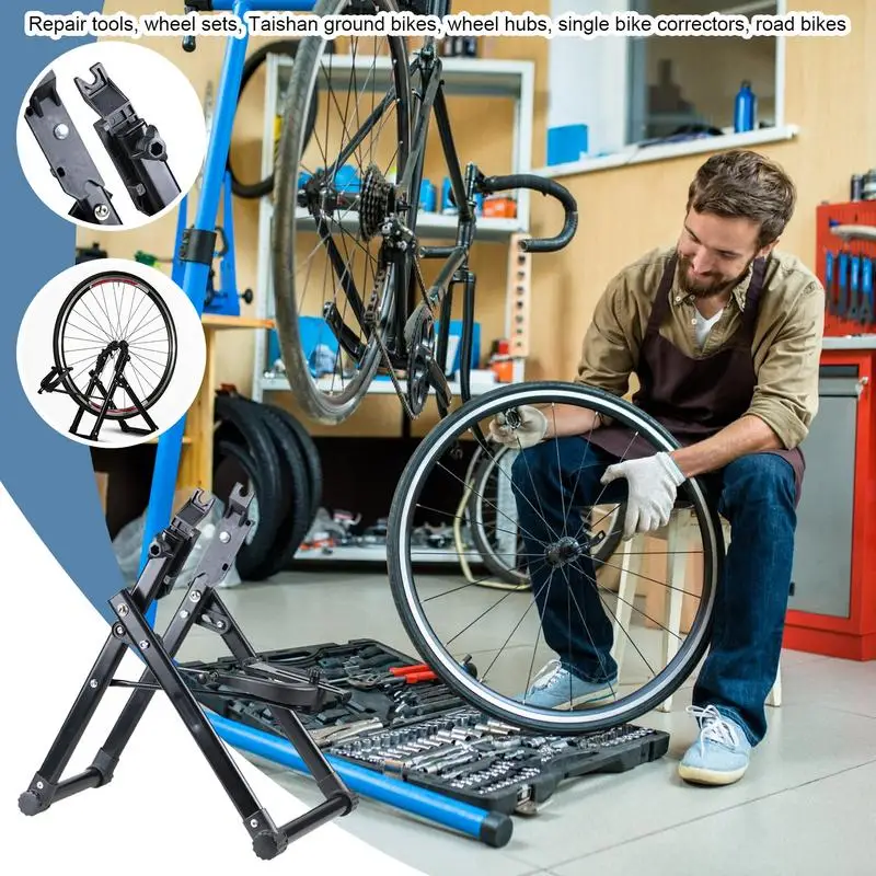 Park Tools Bike Stand Heavy-Duty Bicycles Wheel Repair Rack Multi-functional Alignment & Balancing Tools For Family Friends