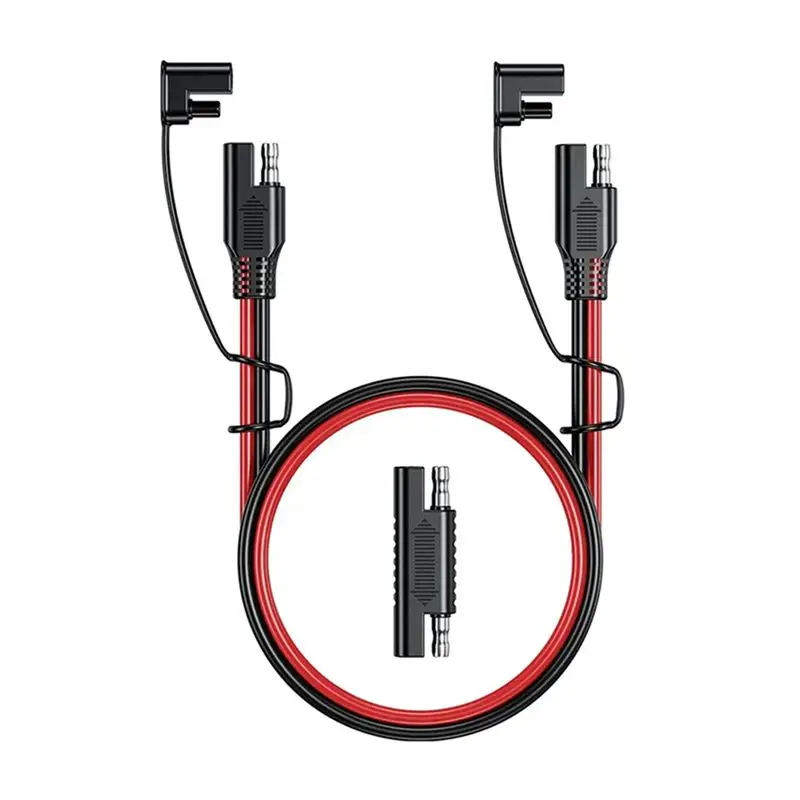 14AWG SAE To SAE Extension Cable Quick Connect Disconnect Power Adapter Battery Charging Cable For Auto RV Motorcycle-N25R