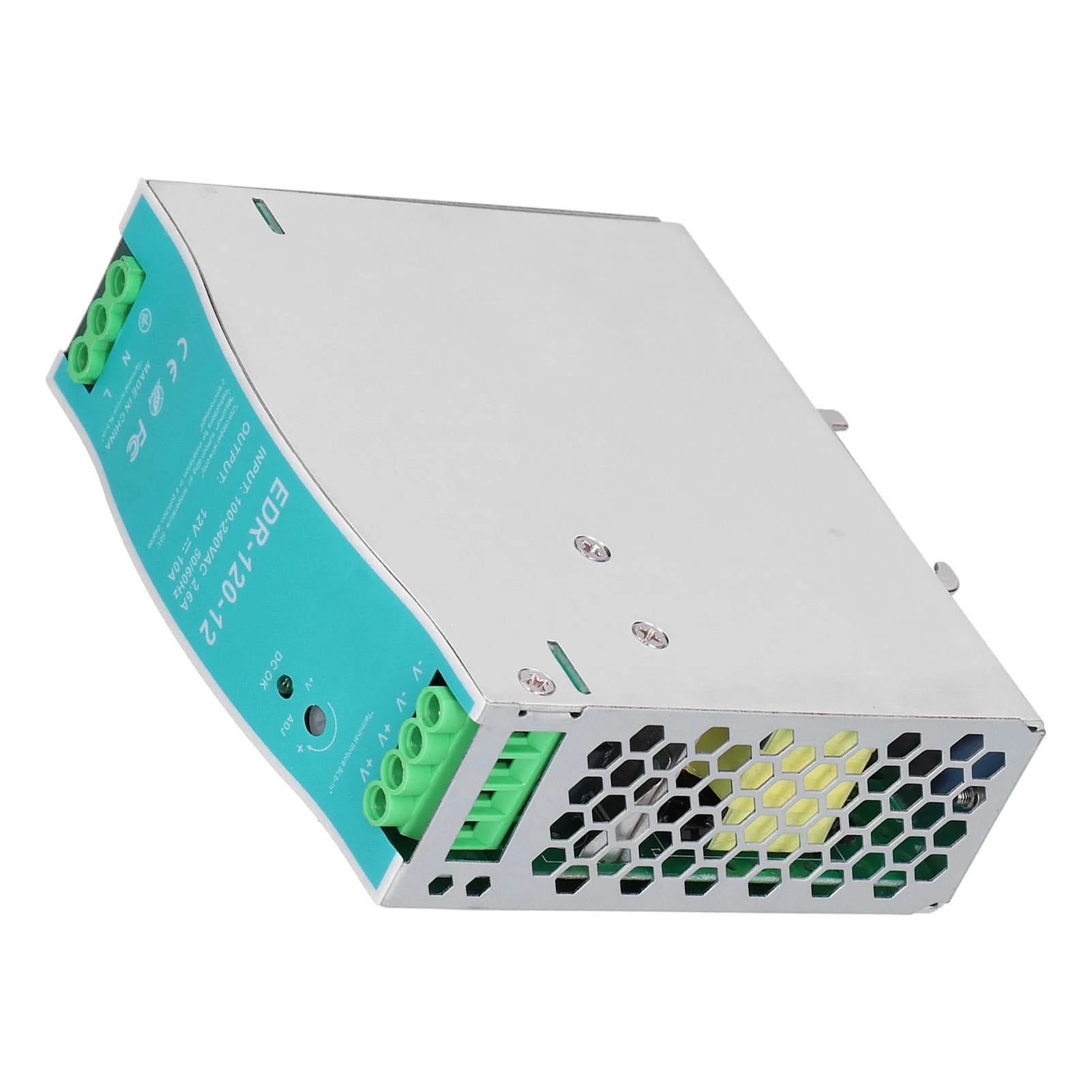 EDR‑120‑12 Industrial Rail Power Supply 10A 120W Stable Rail Power Supply AC100‑240V